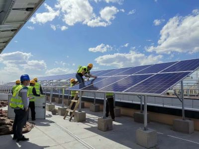 践行能源交通融合技术发展——北京大兴国际机场航空食品配餐楼光伏项目竣工(图2) 践行能源交通融合技术发展——北京大兴国际机场航空食品配餐楼光伏项目竣工(图2)