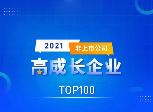 喜讯： 能高公司荣登“2021高成长企业TOP100”榜单！